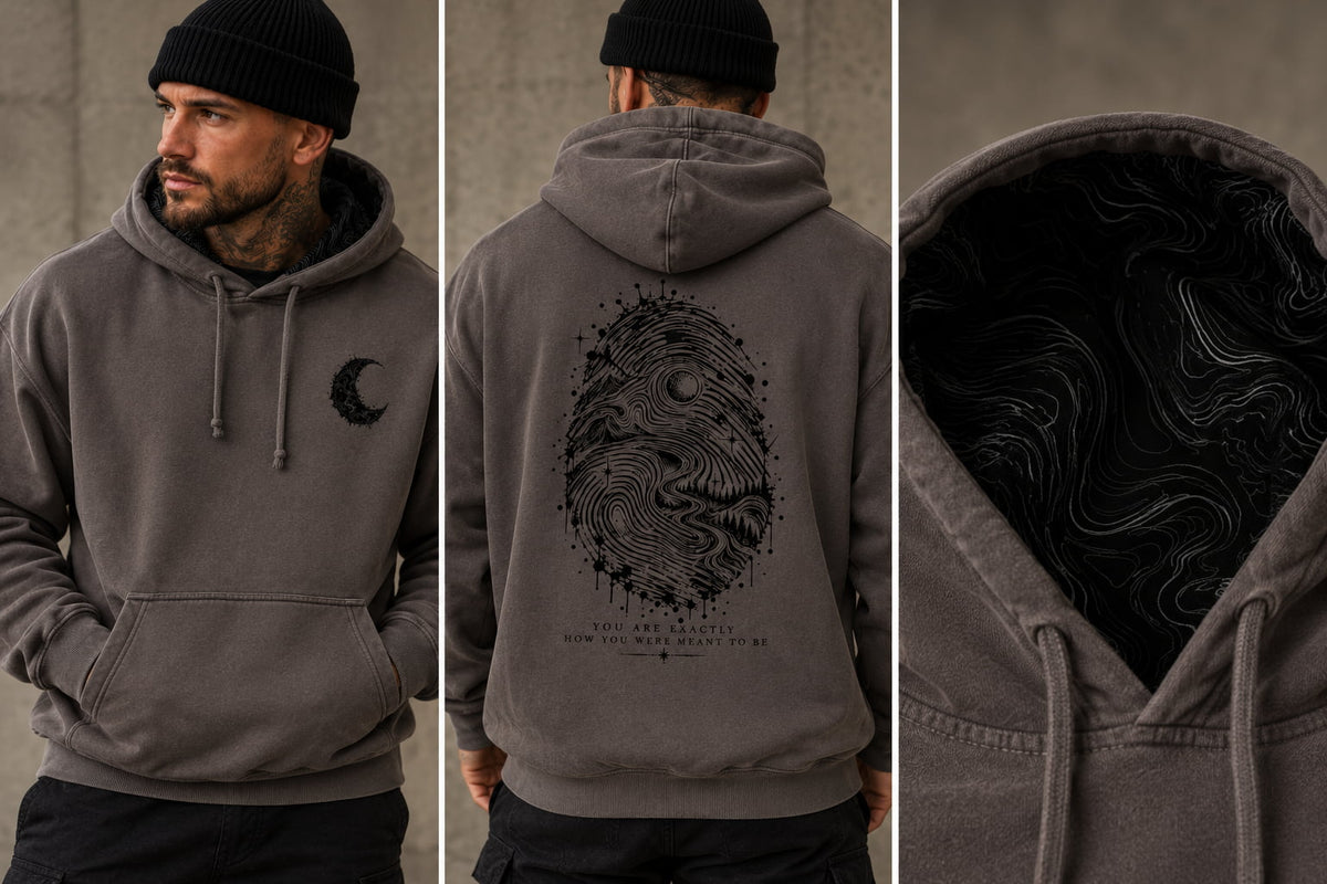 Exactly As You Were Meant To Be Custom Lined Hoodie