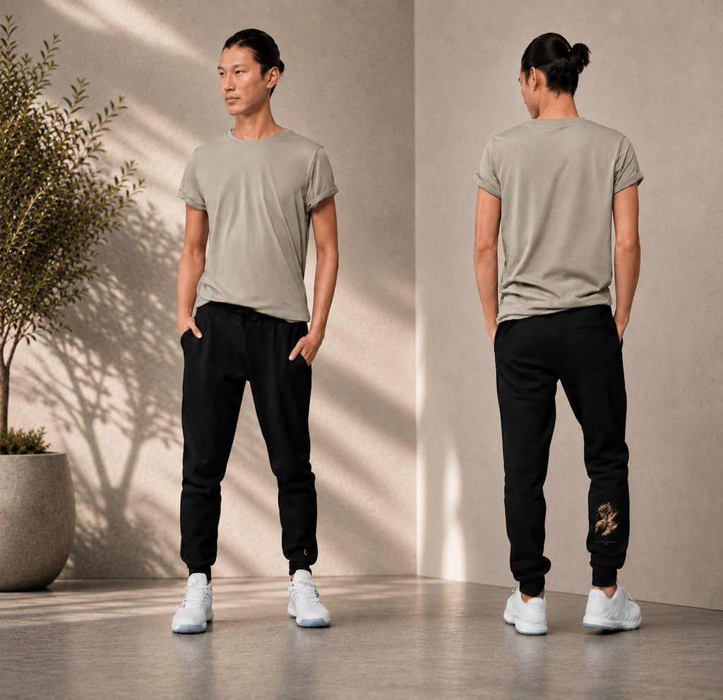 Unisex artistic fleece sweatpants