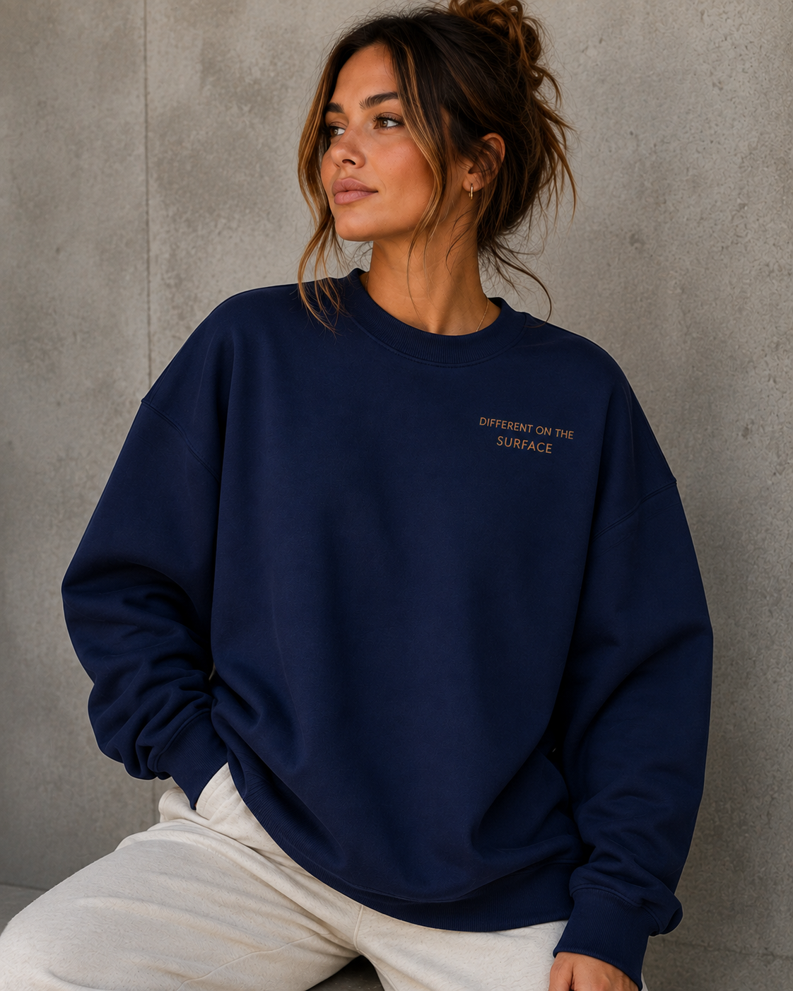 Rooted Deeper Unisex organic oversized sweatshirt