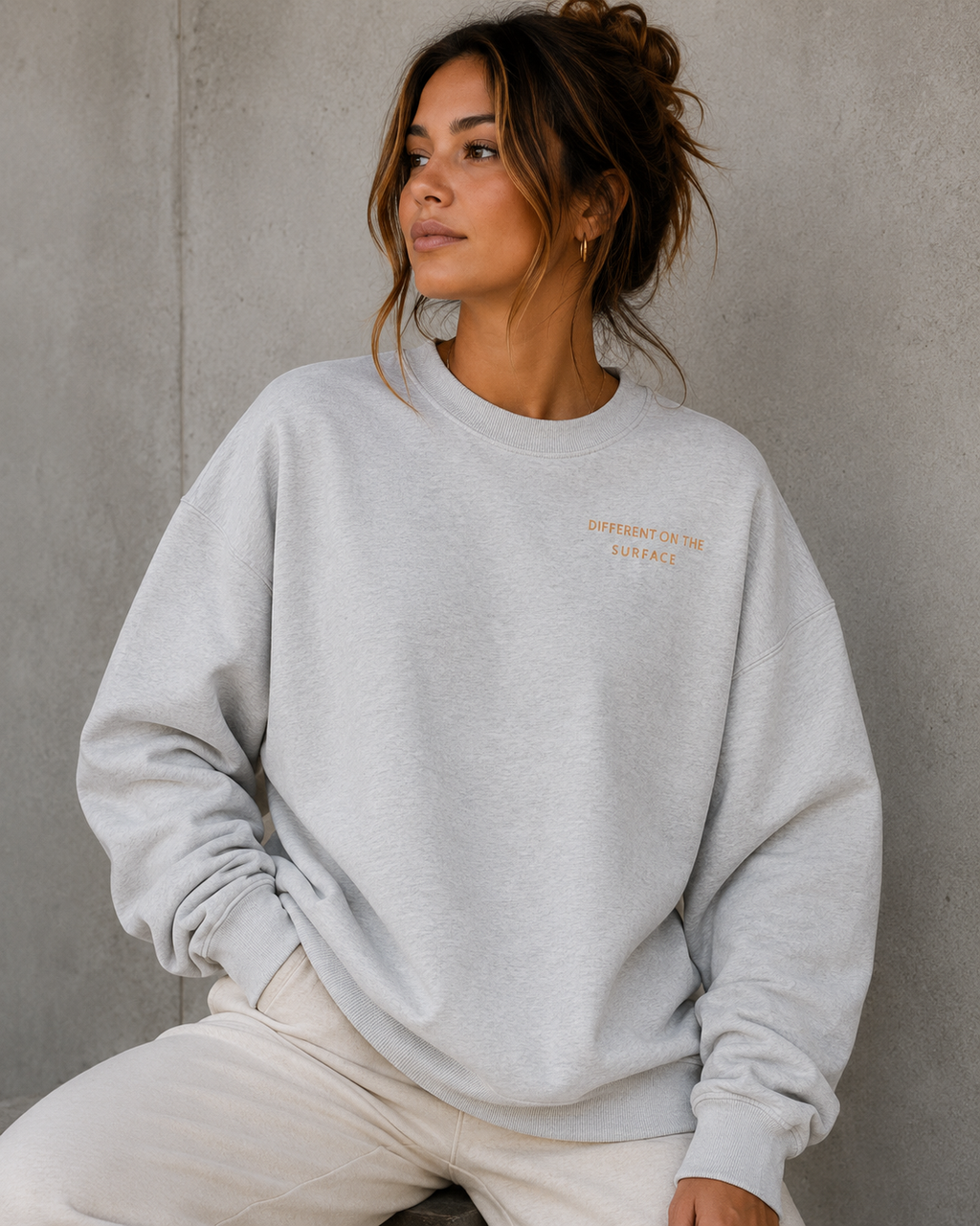 Rooted Deeper Unisex organic oversized sweatshirt