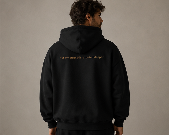Rooted Deeper Unisex oversized hoodie