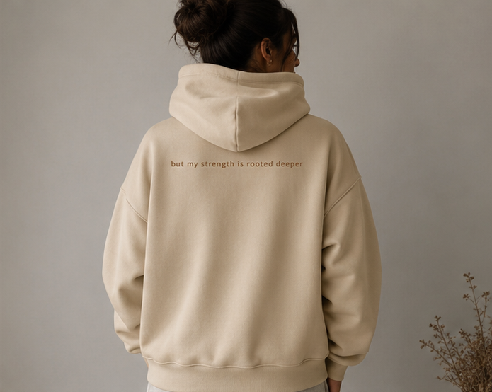 Rooted Deeper Unisex oversized hoodie