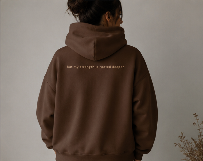 Rooted Deeper Unisex oversized hoodie
