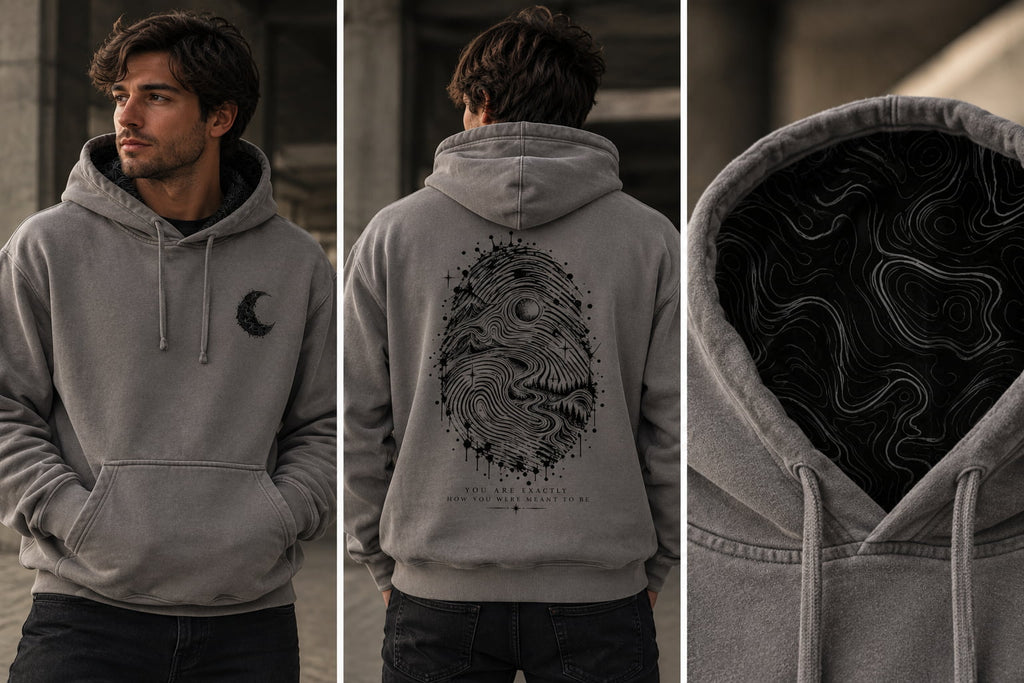 Exactly As You Were Meant To Be Custom Lined Hoodie