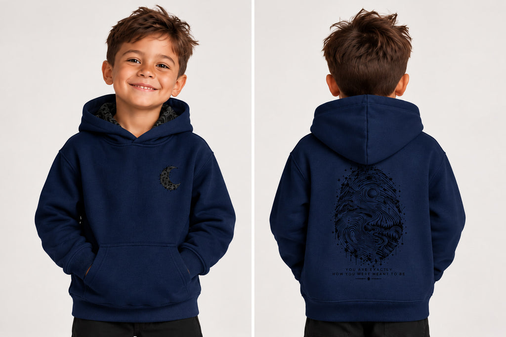 Exactly As You Were Meant To Be Kids Hoodie