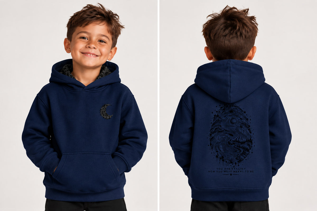 Exactly As You Were Meant To Be Kids Hoodie