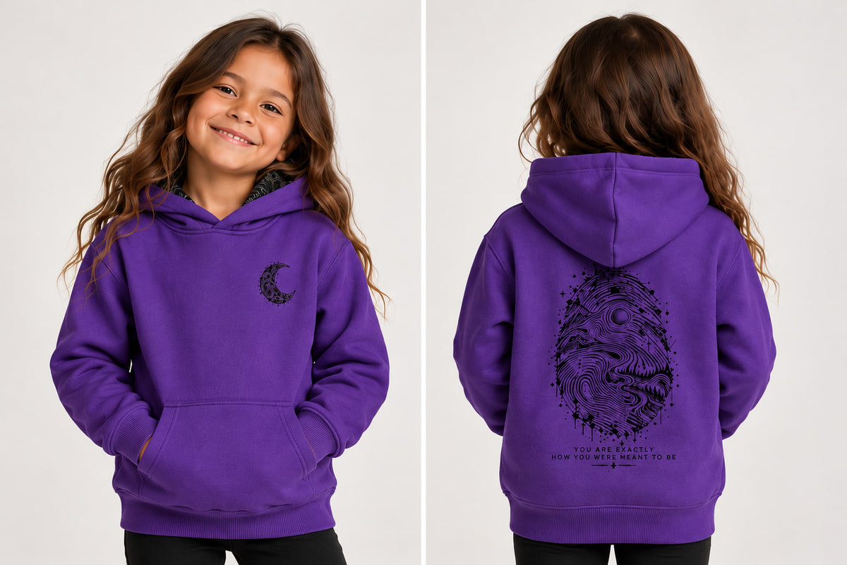 Exactly As You Were Meant To Be Kids Hoodie