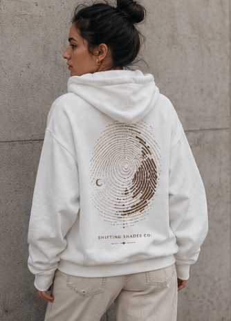 fingerprint Unisex Hoodie | Shifting Shades Co.