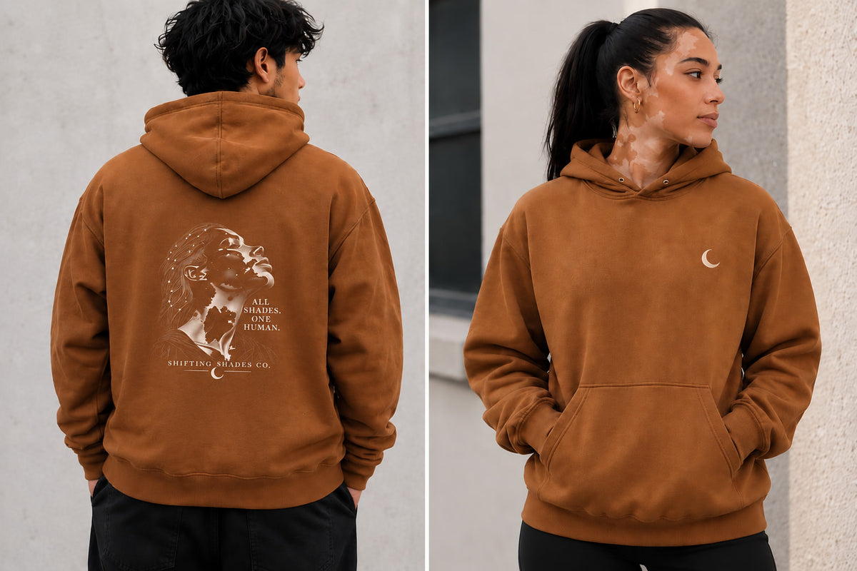 All Shades One Human Hoodie — Heavyweight | Shifting Shades Co.